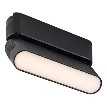Rabalux - LED Laevalgusti 1-faasilisele rööbassüsteemile LED/6W/230V 3000K 11,5 cm must