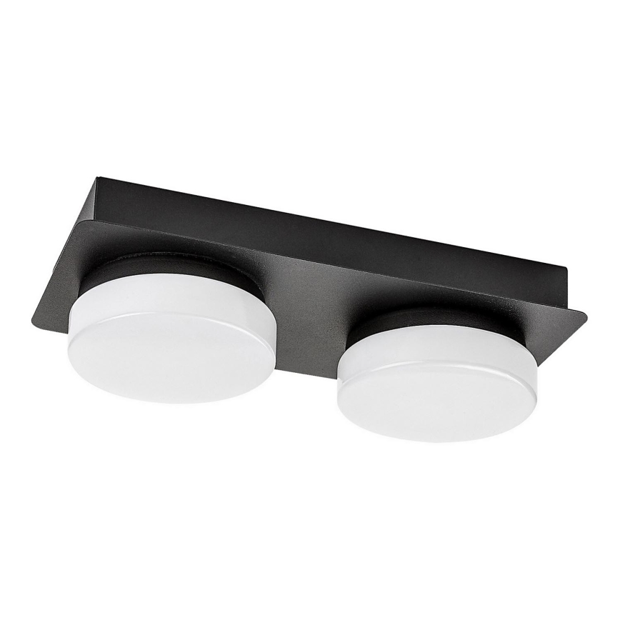 Rabalux - LED Laevalgusti vannituppa 2xLED/5,5W/230V IP44 must