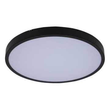 Rabalux - LED Laevalgusti vannituppa LED/12W/230V 3000/4000/6000K IP44 d. 25,5 cm must