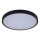 Rabalux - LED Laevalgusti vannituppa LED/12W/230V 3000/4000/6000K IP44 d. 25,5 cm must