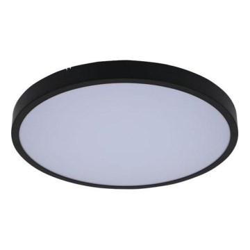 Rabalux - LED Laevalgusti vannituppa LED/18W/230V 3000/4000/6000K IP44 d. 30,5 cm must