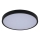 Rabalux - LED Laevalgusti vannituppa LED/18W/230V 3000/4000/6000K IP44 d. 30,5 cm must
