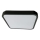 Rabalux - LED Laevalgusti vannituppa LED/24W/230V 3000/4000/6000K IP44 29x29 cm must