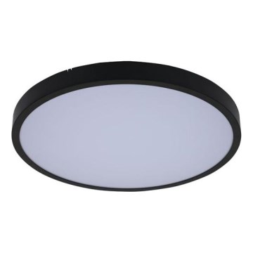 Rabalux - LED Laevalgusti vannituppa LED/24W/230V 3000/4000/6000K IP44 d. 35,5 cm must
