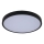 Rabalux - LED Laevalgusti vannituppa LED/24W/230V 3000/4000/6000K IP44 d. 35,5 cm must