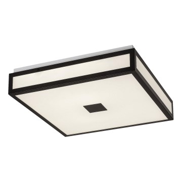 Rabalux - LED Laevalgusti vannituppa LED/24W/230V IP44 4000K 40x40 cm must