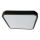 Rabalux - LED Laevalgusti vannituppa LED/36W/230V 3000/4000/6000K IP44 42x42 cm must