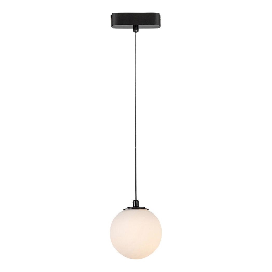 Rabalux - LED Lühter ühefaasilise rööbassüsteemi jaoks LED/5W/230V 3000K must