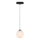 Rabalux - LED Lühter ühefaasilise rööbassüsteemi jaoks LED/5W/230V 3000K must