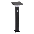 Rabalux - LED päikeseenergia lamp anduriga LED/4W/3,7V IP44 must 2200 mAh