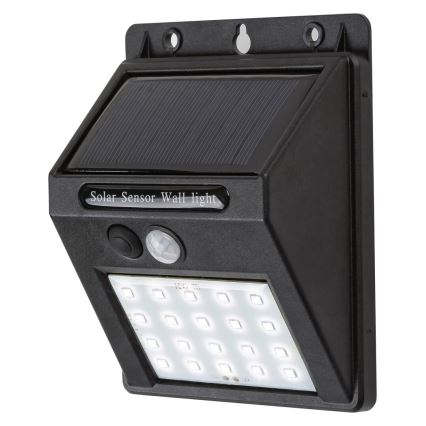 Rabalux - LED päikeseenergia seinavalgusti anduriga IP44 1200 mAh