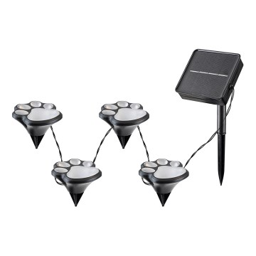 Rabalux - LED päikesevalgusti 4xLED/0,06W/1,2V IP44 600 mAh