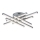 Rabalux - LED Pinnale kinnitatav lühter 6xLED/40W/230V 4000K