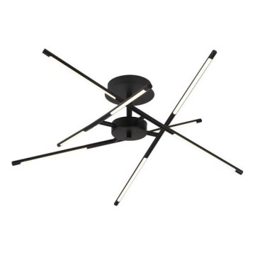 Rabalux - LED Pinnale kinnitatav lühter LED/40W/230V 3000K must