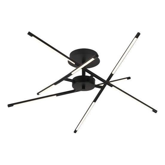Rabalux - LED Pinnale kinnitatav lühter LED/40W/230V 3000K must