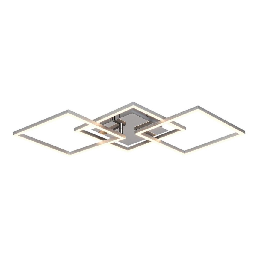 Rabalux - LED Pinnale kinnitatav lühter LED/43W/230V läikiv kroom 37x76,5 cm