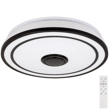 Rabalux - LED RGB hämardatav laelamp kõlariga LED/24W/230V 3000-6500K + kaugjuhtimispult läbimõõt 39,5 cm