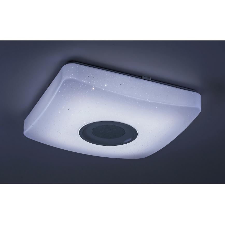 Rabalux - LED RGB Hämardatav laevalgusti kõlariga LED/18W/230V 3000-6000K Bluetooth +pult