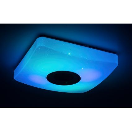 Rabalux - LED RGB Hämardatav laevalgusti kõlariga LED/18W/230V 3000-6000K Bluetooth +pult