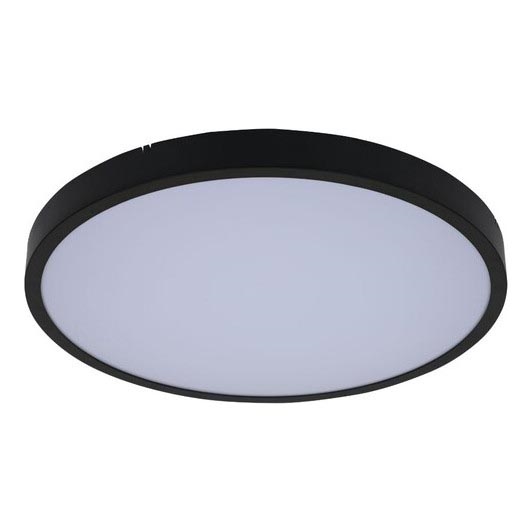 Rabalux - LED RGB Hämardatav laevalgusti vannituppa LED/36W/230V 3000-6000K Wi-Fi Tuya IP44 d. 42 cm must + kaugjuhtimispult