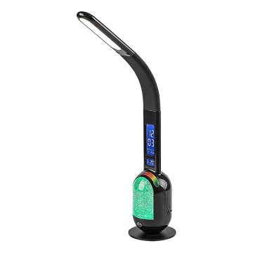 Rabalux - LED RGB Hämardatav laualamp LED/5W/230V must