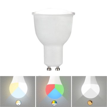 Rabalux - LED RGB Hämardatav pirn GU10/5W/230V Wi-Fi 3000-6500K
