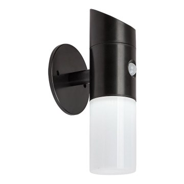Rabalux - LED RGB päikeseenergia seinavalgusti anduriga LED/1W/3,7V IP44 must 1200 mAh