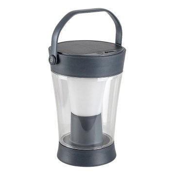 Rabalux - LED RGB reguleeritav päikesevalgusti LED/3W/3,7V IP54 antratsiit 2000 mAh