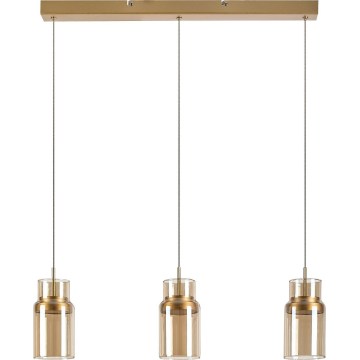 Rabalux - LED-rippvalgusti juhtmega LED/27W/230V 3000K kuldne