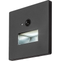Rabalux - LED-trepivalgusti liikumis- ja hämarusanduriga LED/1W/230V 3000/4500/6500K must
