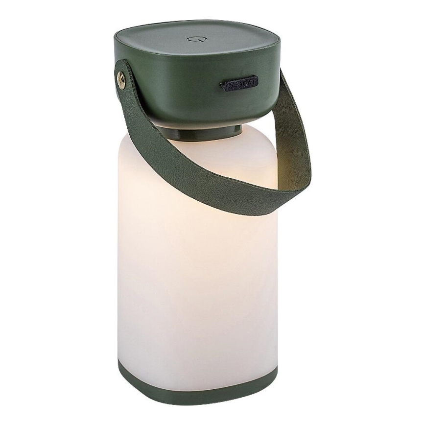 Rabalux - LED Väli hämardatav puutetundlik laetav laualamp LED/3W/5V IP44 roheline