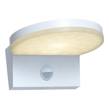 Rabalux - LED Väli seinavalgusti koos anduriga LED/9W/230V 2700/4000/6500K IP54 valge