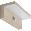 Rabalux - LED välisseinavalgusti liikumisanduriga LED/9W/230V IP54 beež