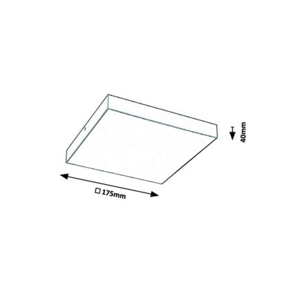 Rabalux - LED Vannitoa laevalgusti LED/18W/230V 3000-6000K IP44 valge