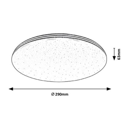 Rabalux - LED Vannitoa laevalgusti LED/20W/230V IP44