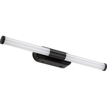 Rabalux - LED vannitoa peegelvalgustus LED/6W/230V IP44 40 cm must