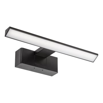 Rabalux - LED vannitoa peeglivalgusti LED/6W/230V IP44 30 cm must
