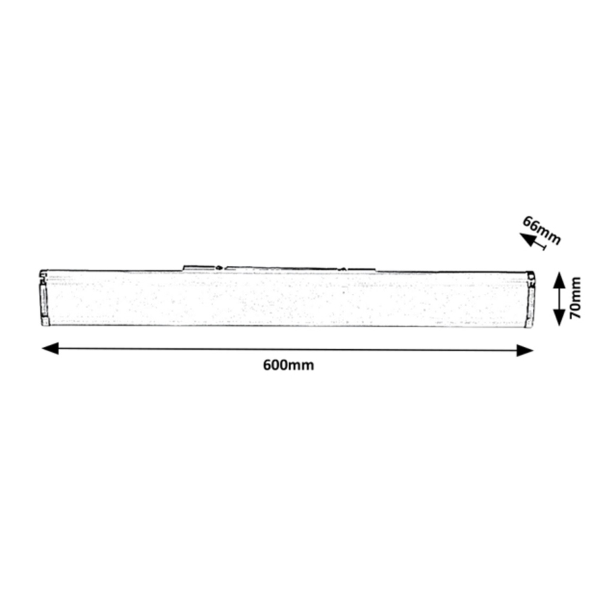 Rabalux - LED Vannitoa seinavalgusti LED/14W/230V IP44