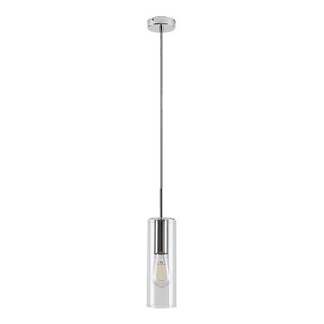 Rabalux - Lühter 1xE27/40W/230V läbipaistev/läikiv kroom