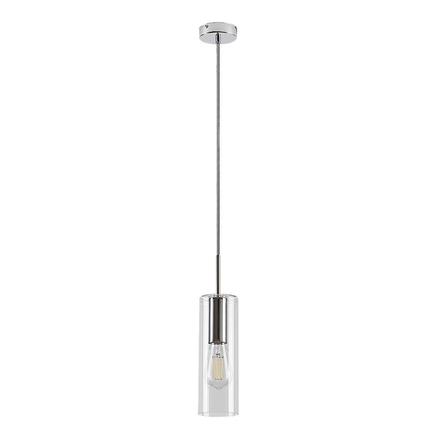 Rabalux - Lühter 1xE27/40W/230V läbipaistev/läikiv kroom
