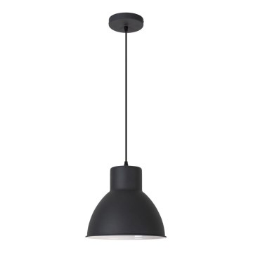 Rabalux - Lühter 1xE27/60W/230V must läb. 27,5 cm
