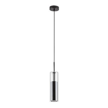 Rabalux - Lühter 1xGU10/50W/230V läbipaistev/must