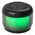 Rabalux - RGB laualamp kõlariga RGB/3W/3,7V 500mAh
