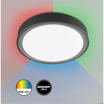 Rabalux - RGB LED Hämardatav laevalgusti anduriga LED/28W/230V 2700-5000K + kaugjuhtimispult