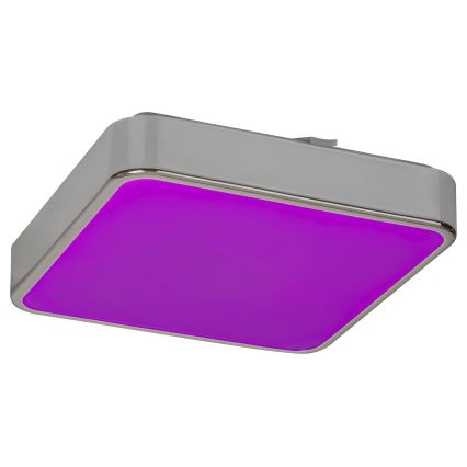 Rabalux - LED RGB vannitoa hämardatav laevalgusti LED/22W/230V 3000-6000K IP44 + kaugjuhtimispult 29x29 cm