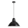 Rabalux - Rippvalgusti kaabliga 1xE27/60W/230V Ø 36 cm must