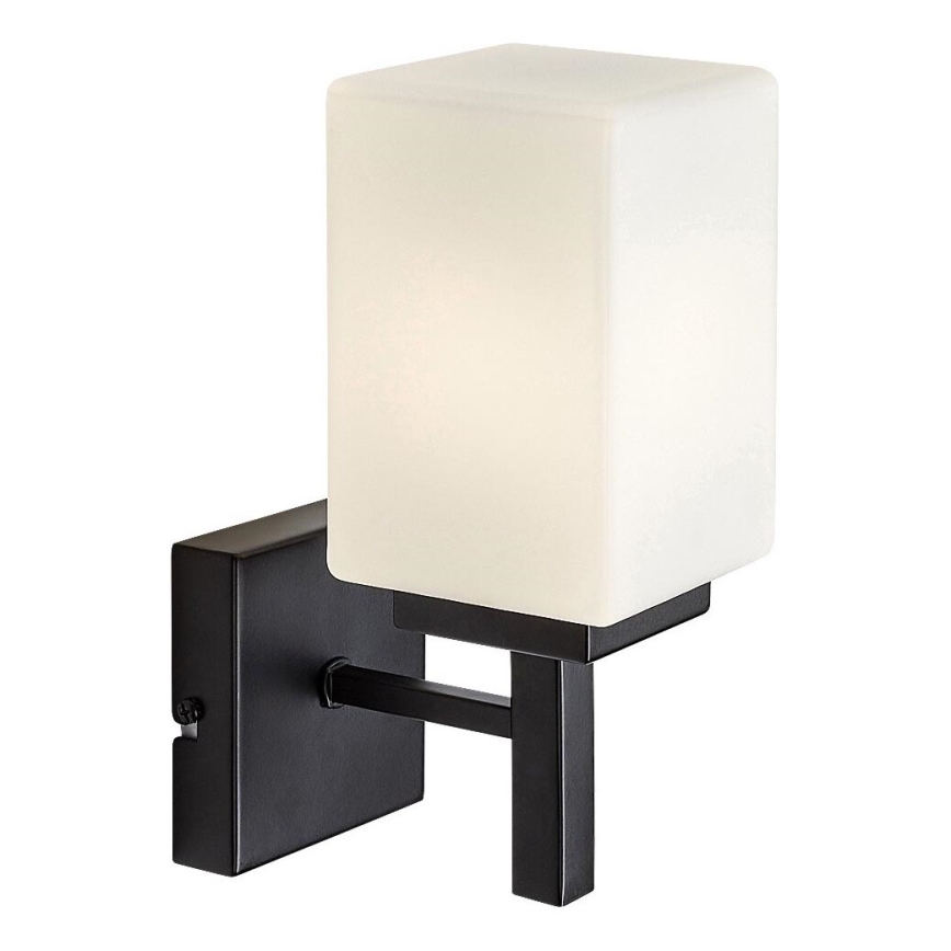Rabalux - Seinavalgusti vannituppa 1xE14/10W/230V IP44 must