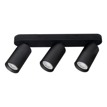 Rabalux - suunatav laevalgusti 3xGU10/7W/230V must