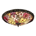 Rabalux - Tiffany-vitraažiga laelamp 2xE27/60W/230V, läbimõõt 44 cm