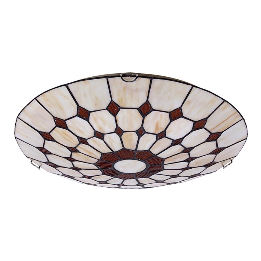 Rabalux - Tiffany vitraažklaasiga laevalgusti 2xE27/60W/230V d. 40 cm